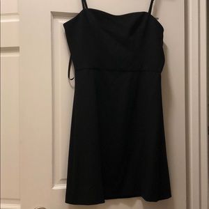 French Connection Spaghetti Strap Black Dress